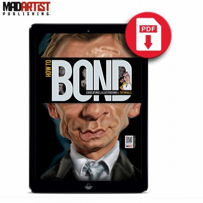 eBook - How to BOND: Caricatures, Illustrations & Tutorials (Villains, Girls & Agents)	